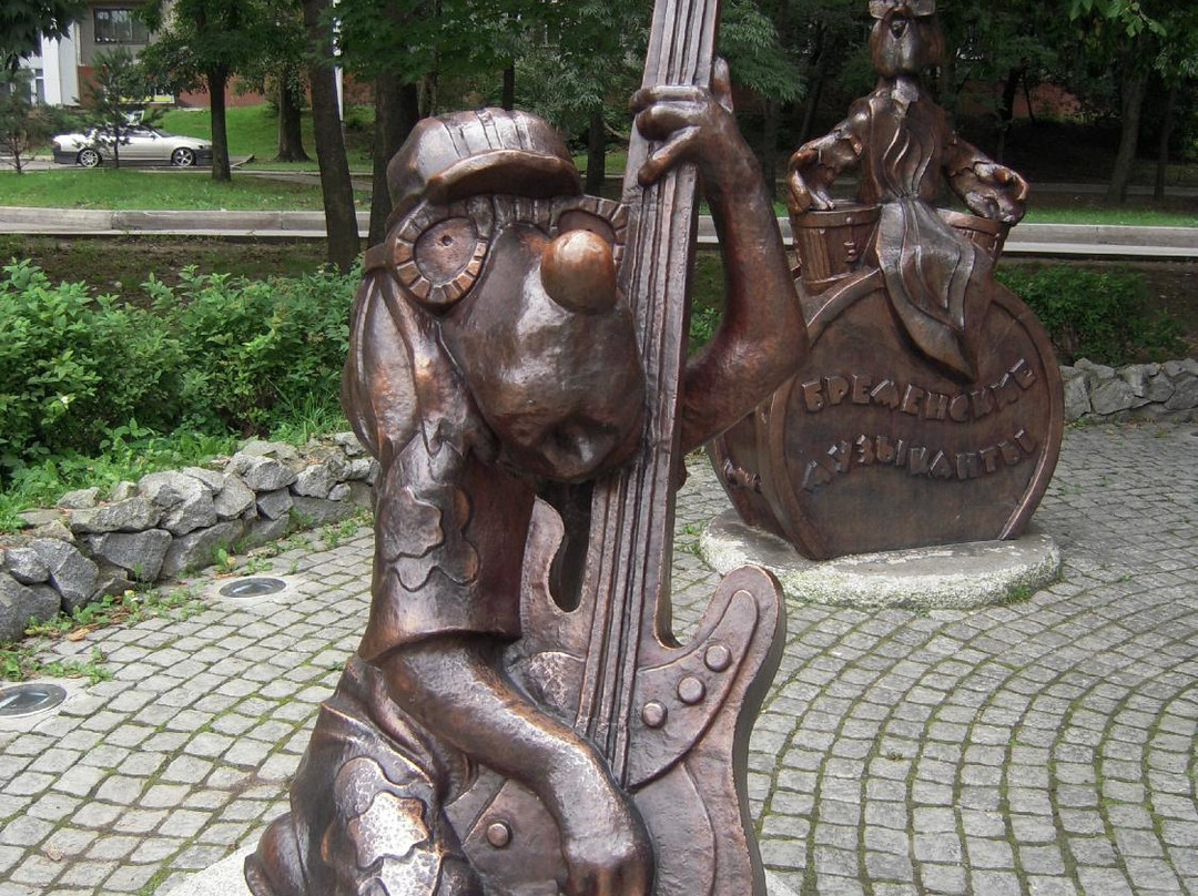 The Bremen Town Musicians Sculpture-哈巴罗夫斯克必去景点