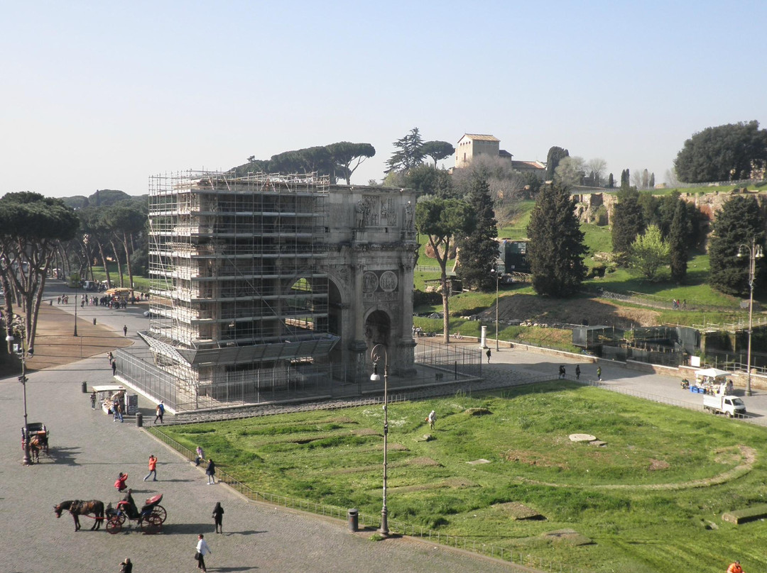 康斯坦丁拱门-罗马必去景点