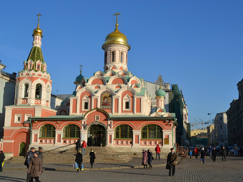 喀山大教堂-莫斯科必去景点