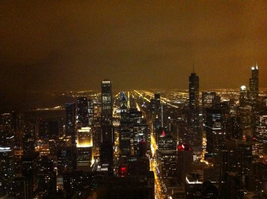 约翰‧汉考克中心/观景台-芝加哥必去景点