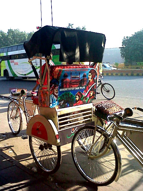 Old Delhi Rickshaw Ride景点图片