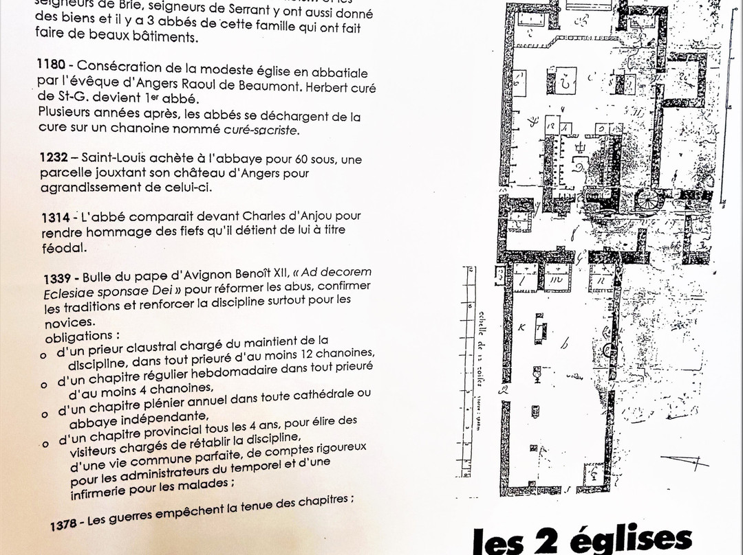 Ancienne Abbaye à Saint-Georges-sur-Loire