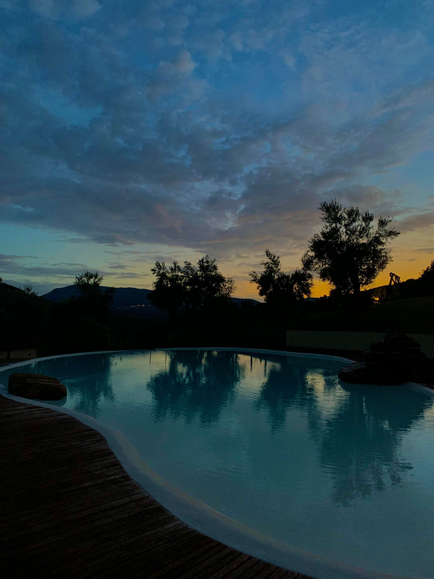 Azienda Agricola Piano di Andrea-泳池