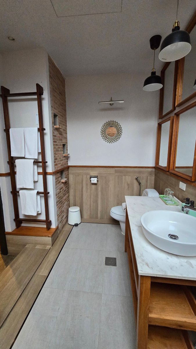 素可泰塔拉布里度假村-浴室