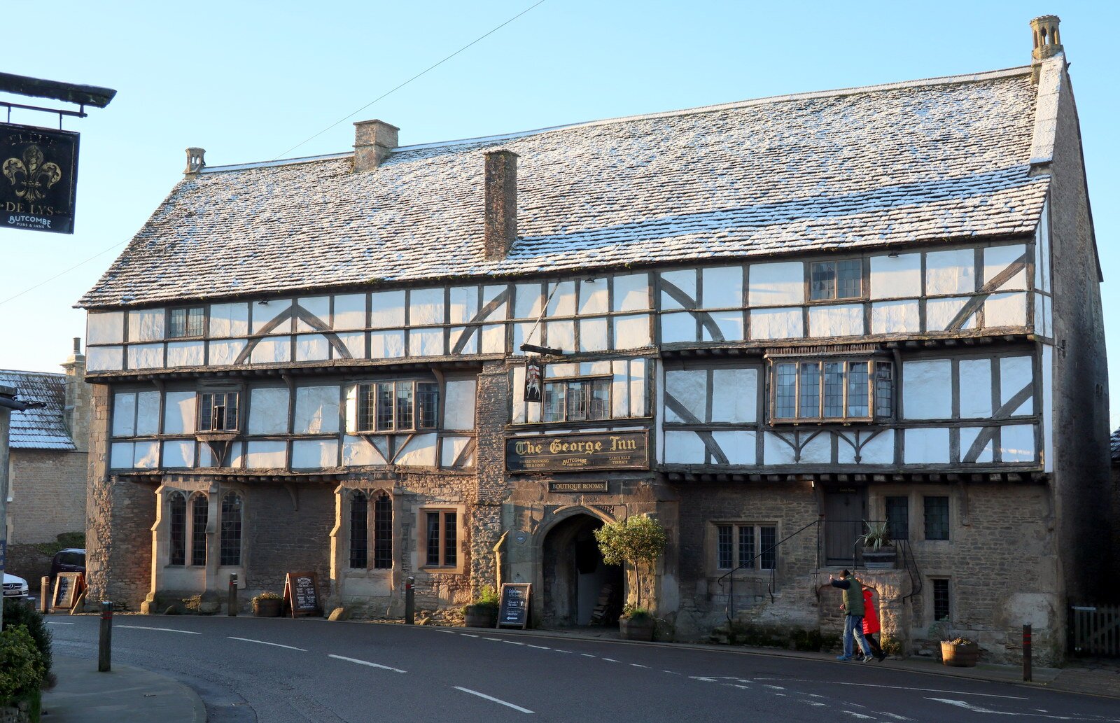 The George Inn-浴室
