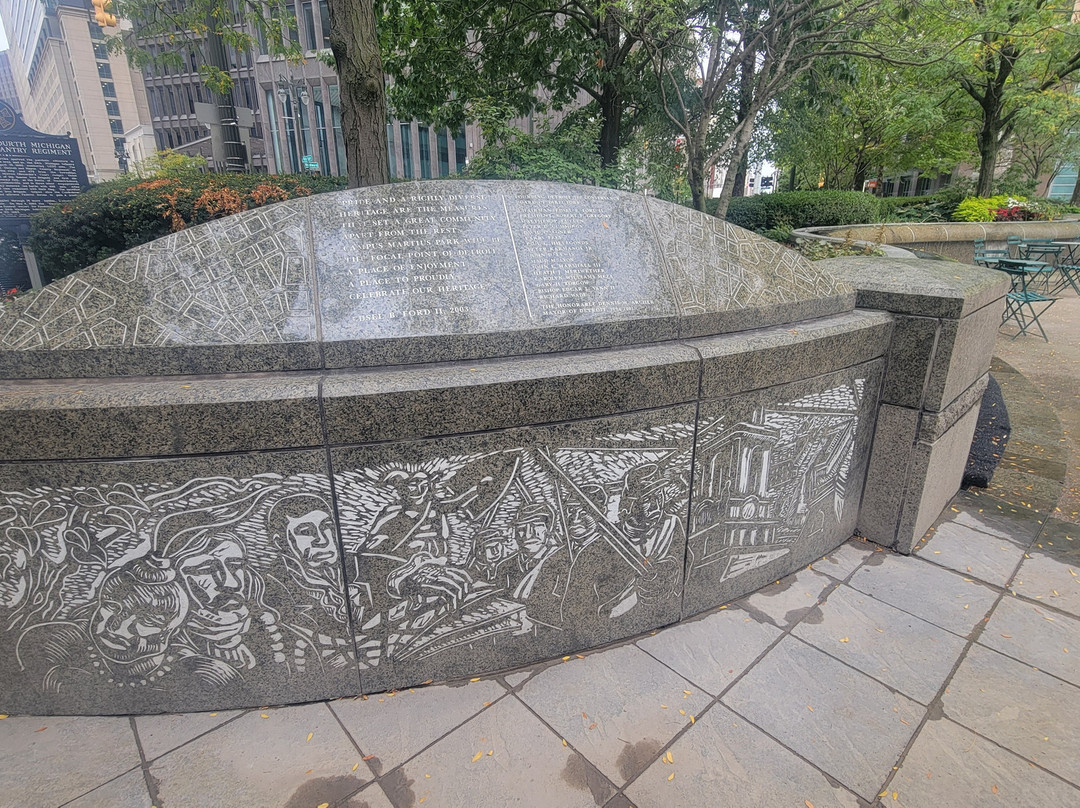 Campus Martius Park-底特律必去景点