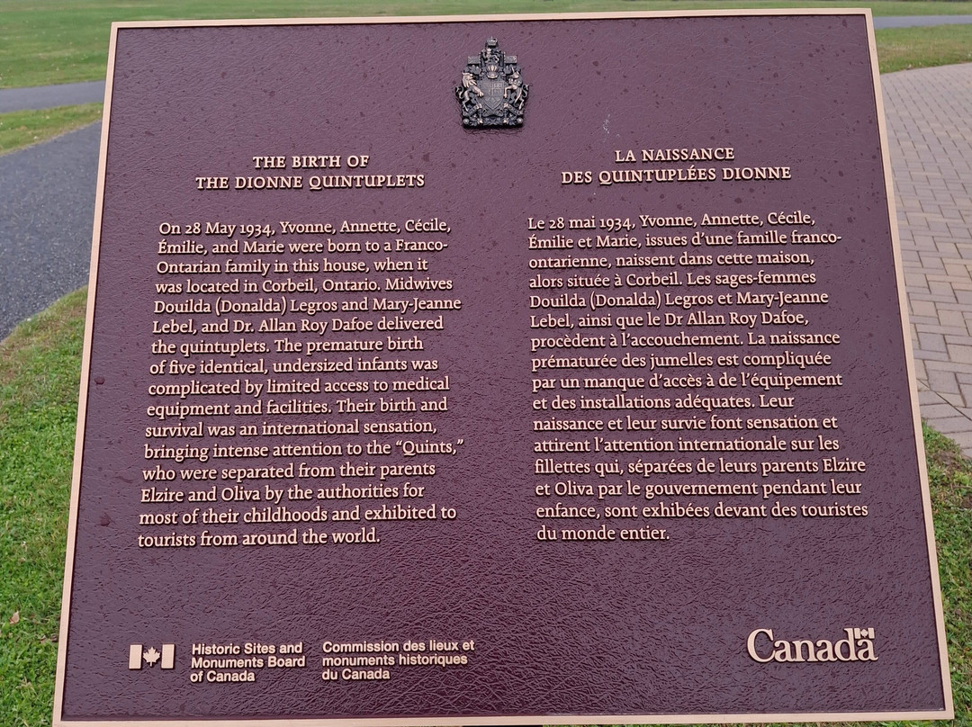 Dionne Quints Museum-诺斯贝必去景点