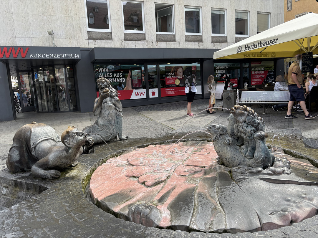 Brunnen am Sternplatz-维尔茨堡必去景点