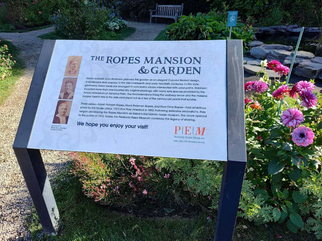 Ropes Mansion and Garden-塞勒姆必去景点