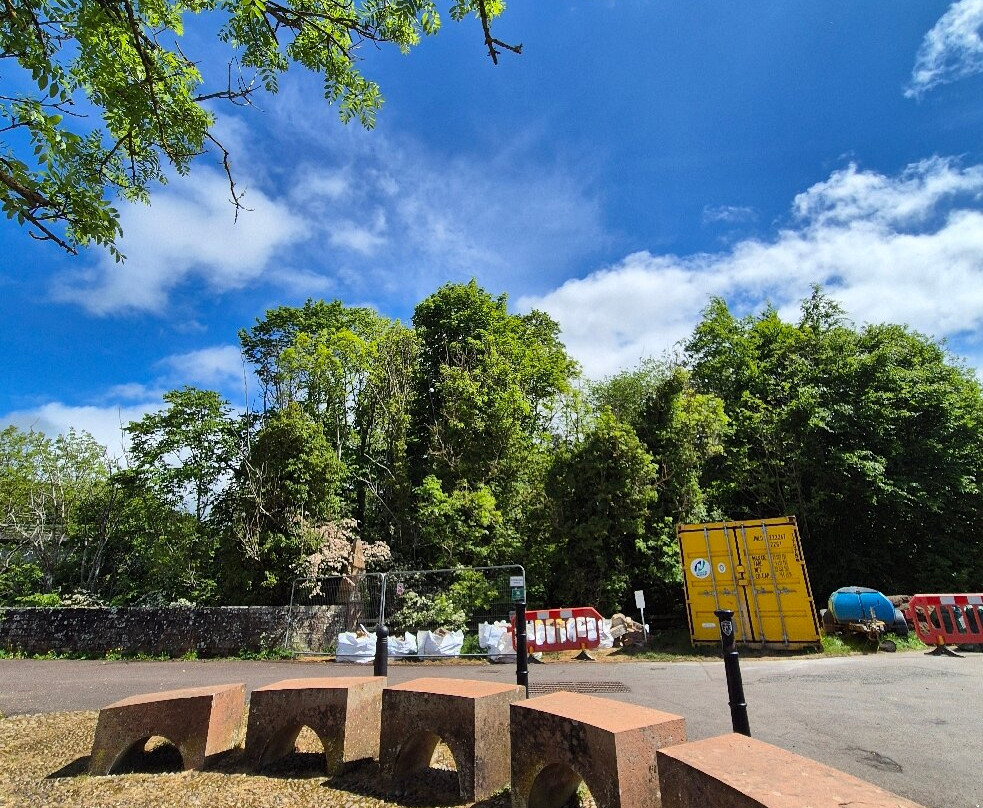 The Leaderfoot Viaduct, also known as the Drygrange Viaduct-Melrose必去景点