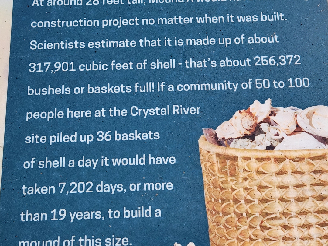 Crystal River Archaeological State Park-克里斯特尔里弗必去景点