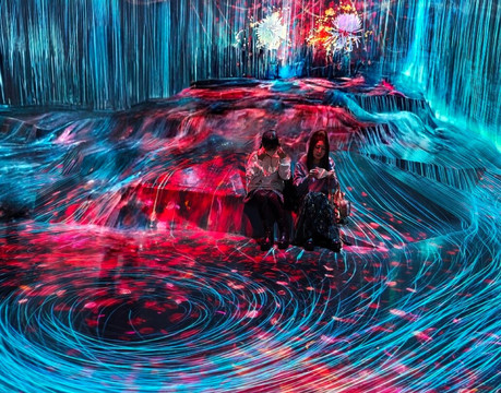 Teamlab Borderless Tokyo-港区必去景点