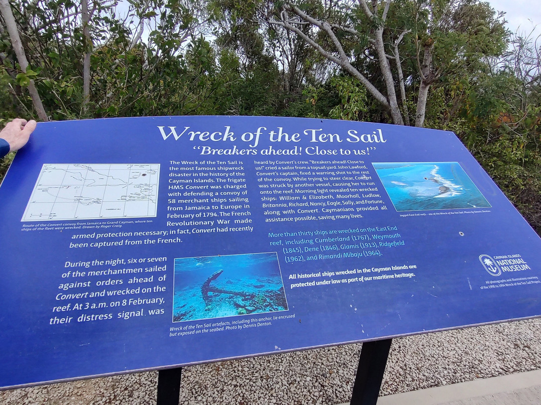 Wreck of the Ten Sail Memorial-East End必去景点