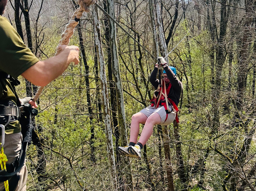Hocking Hills Canopy Tours-Rockbridge必去景点
