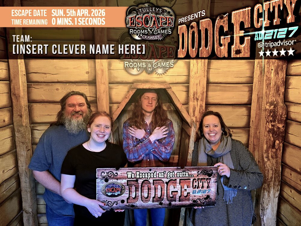 Tulleys Escape Rooms & Games-克劳利必去景点