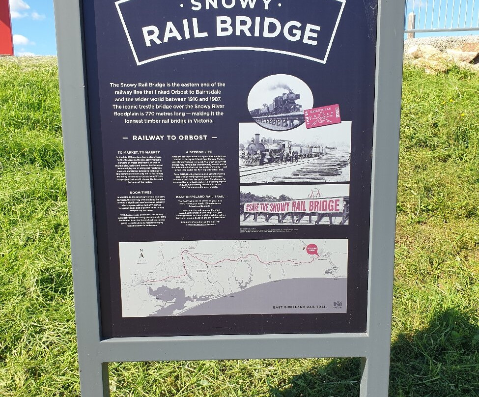 Snowy Rail Bridge-Orbost必去景点