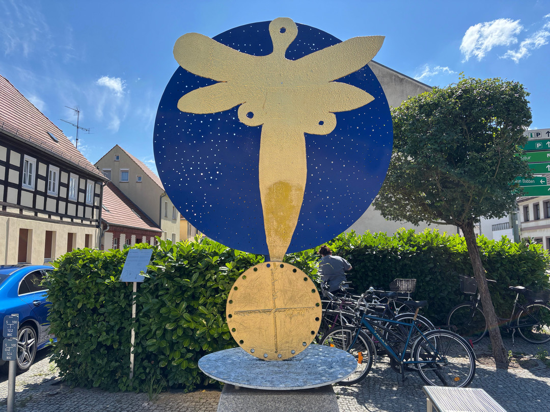 Statue ''Balance-Engel für Lübbenau''