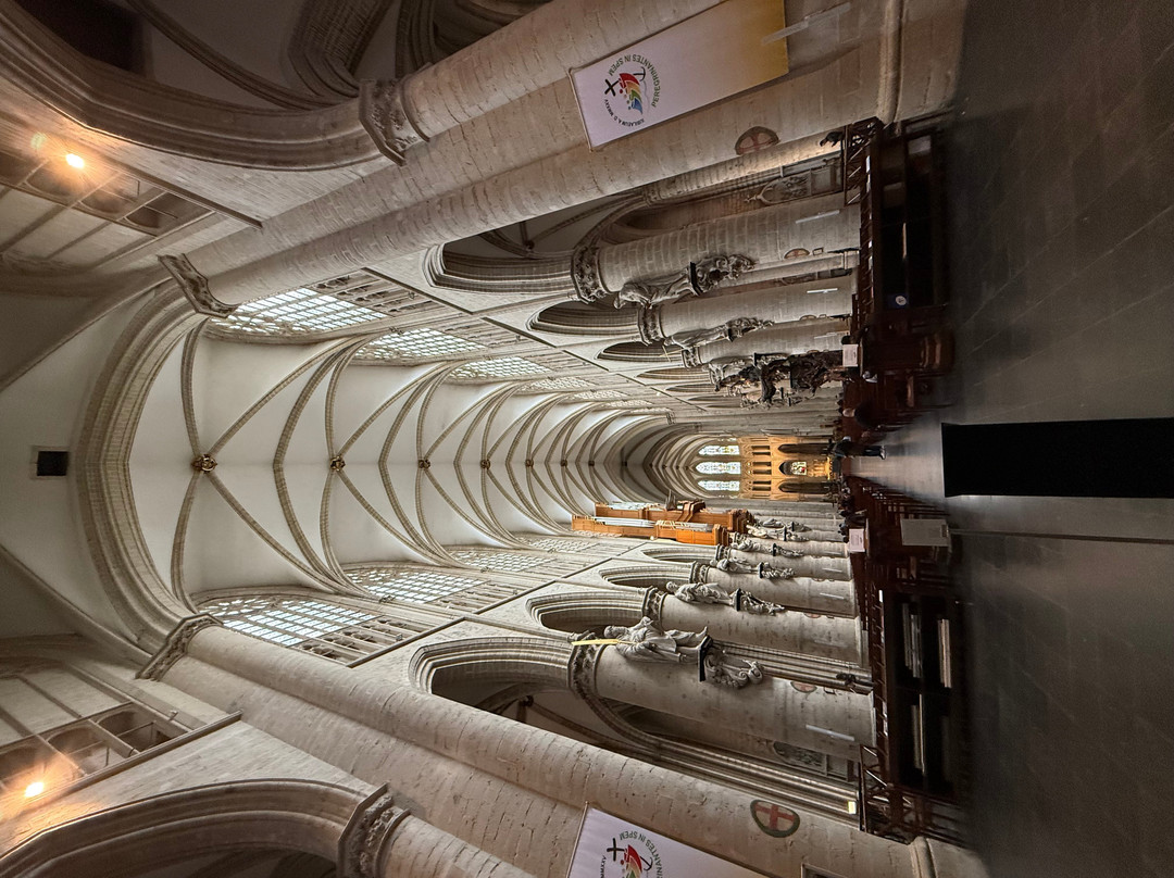 圣弥额尔圣古都勒主教座堂（Cathedrale St-Michel et Ste-Gudule）-布鲁塞尔必去景点