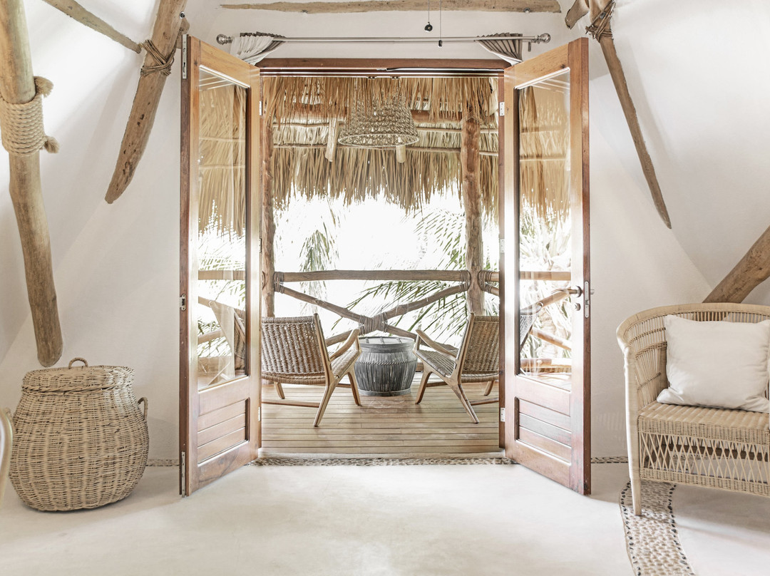 Holbox Island酒店住宿-卡萨拉斯托尔图加斯珀蒂海滩酒店及水疗中心