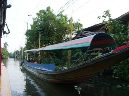 曼谷运河景点图片