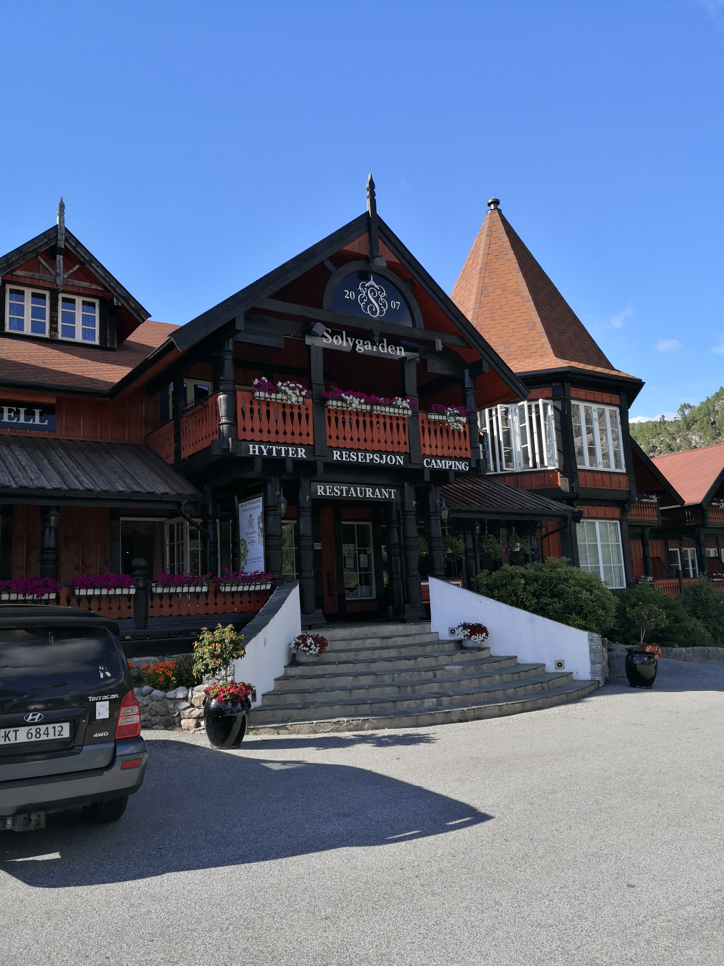 Sølvgarden Hotell-浴室