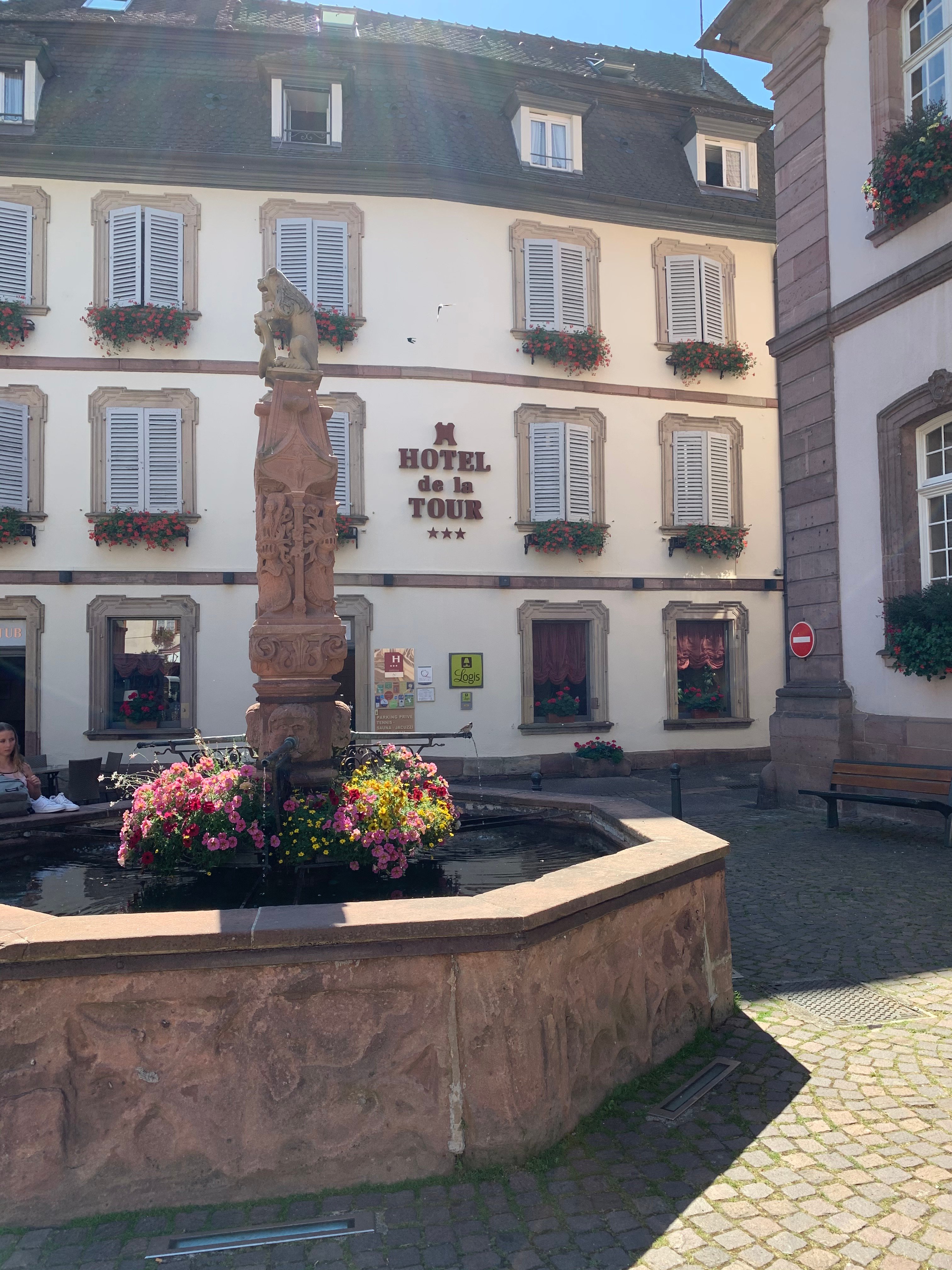Hotel de la Tour - Ribeauville-浴室