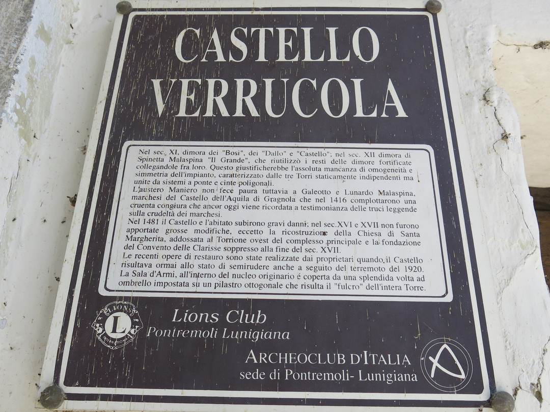 Castello della Verrucola景点图片