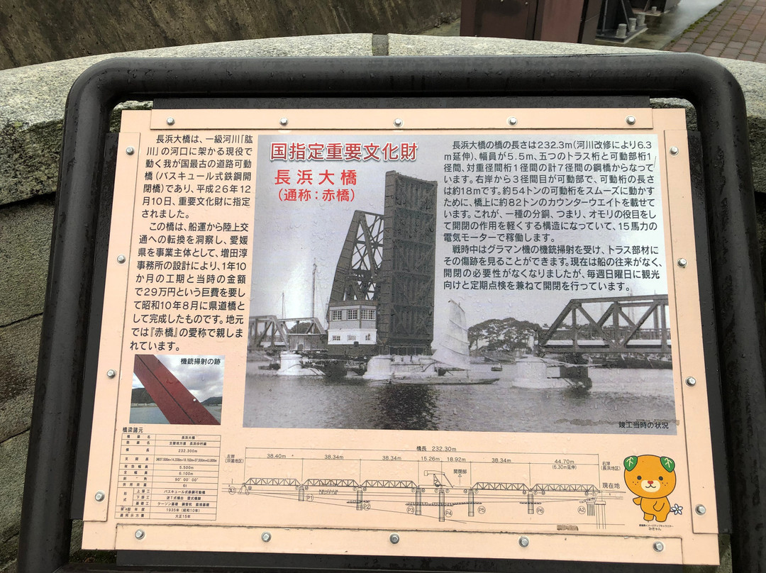 Nagahamaohashi Bridge-大洲市必去景点