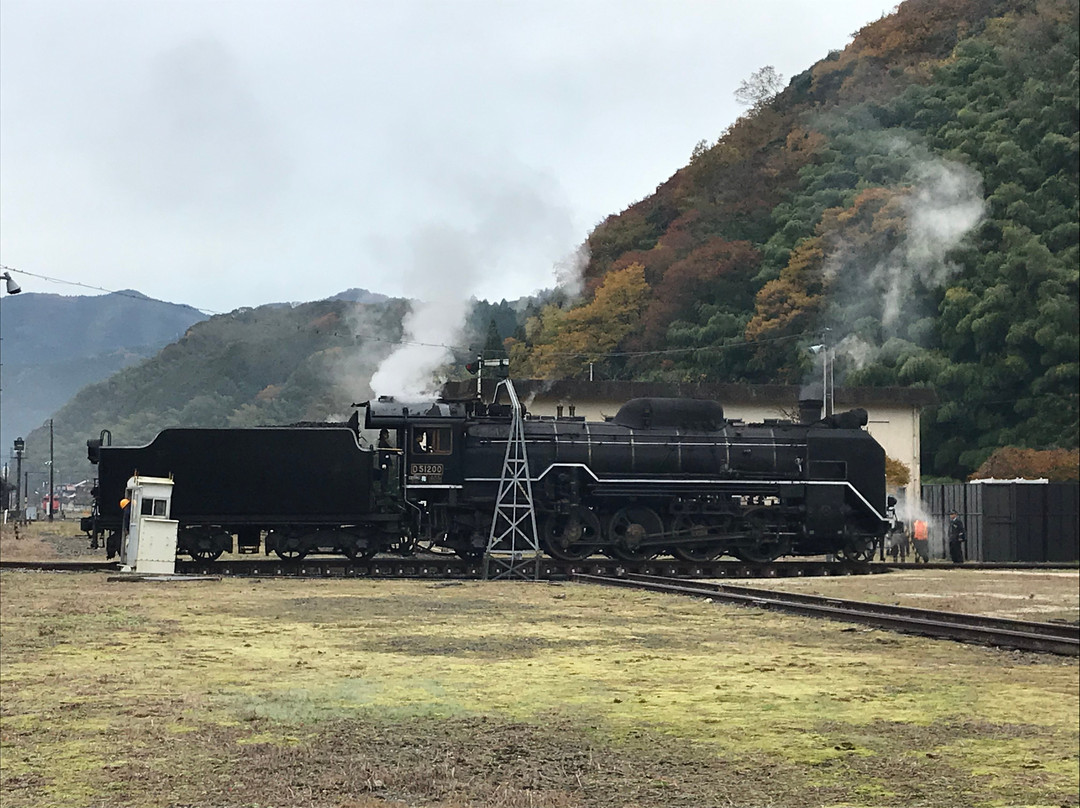 Tsuwano Station Railway Turntable-津和野町必去景点
