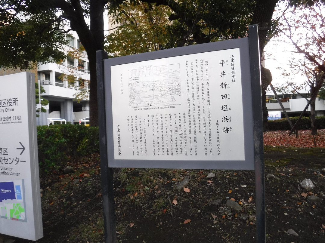 The Site of Hiraishinden Shiohama-江东区必去景点