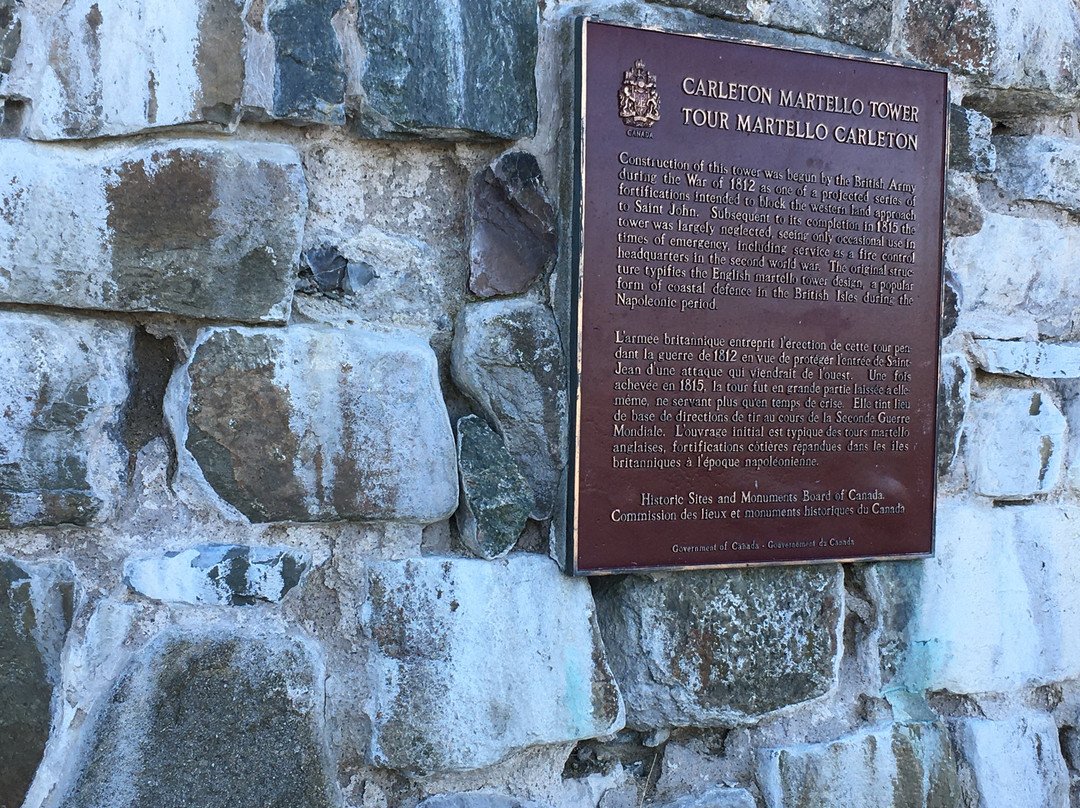 Carleton Martello Tower-圣约翰必去景点
