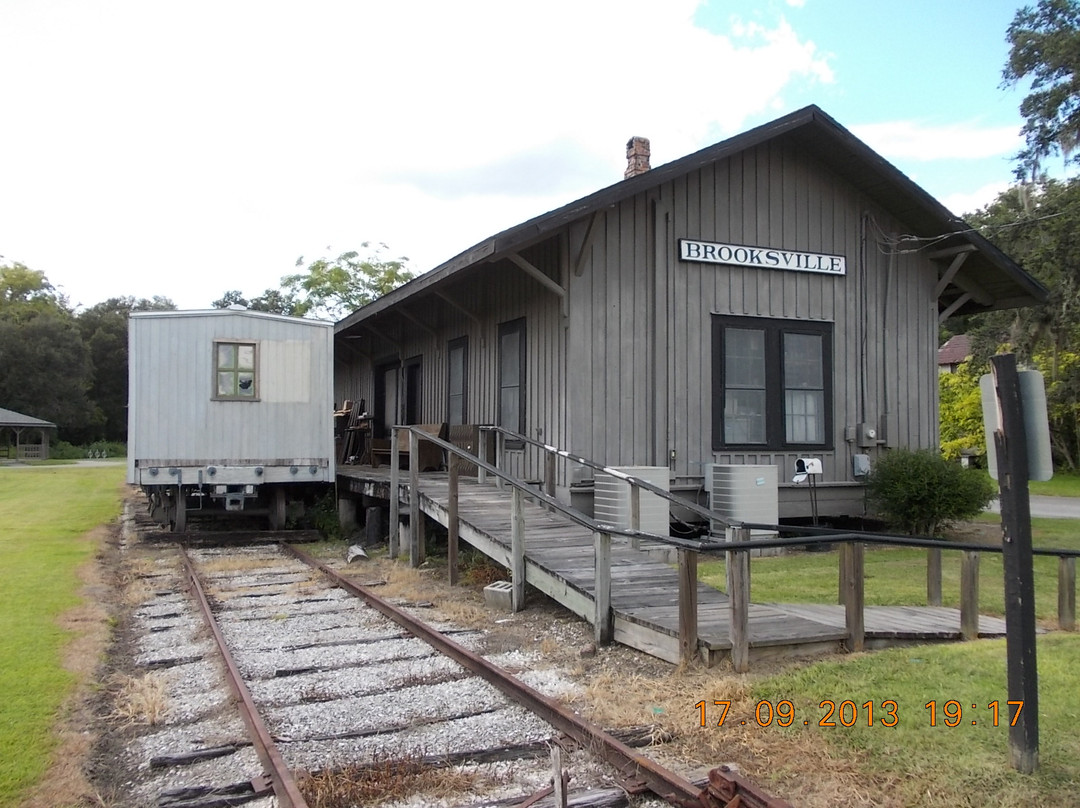 The 1885 Brooksville Train Depot景点图片