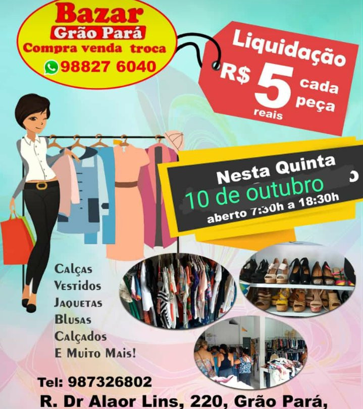 Bazar Grao Pará-Teofilo Otoni必去景点