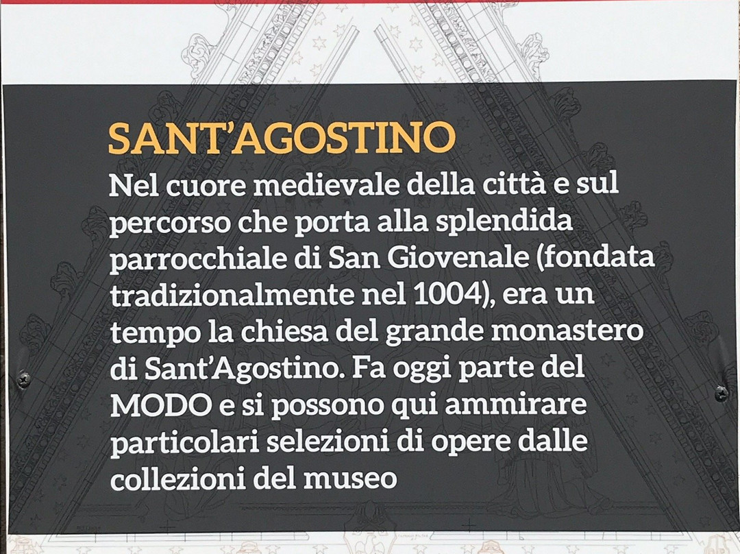 Chiesa di Sant'Agostino-奥尔维耶托必去景点