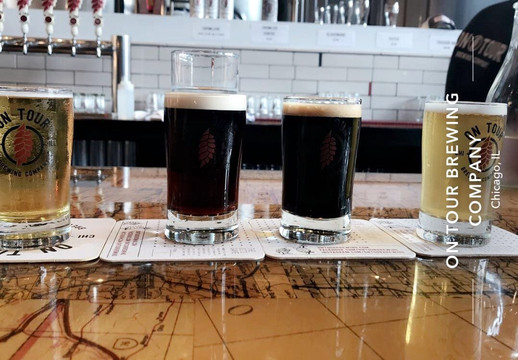 On Tour Brewing Company-芝加哥必去景点