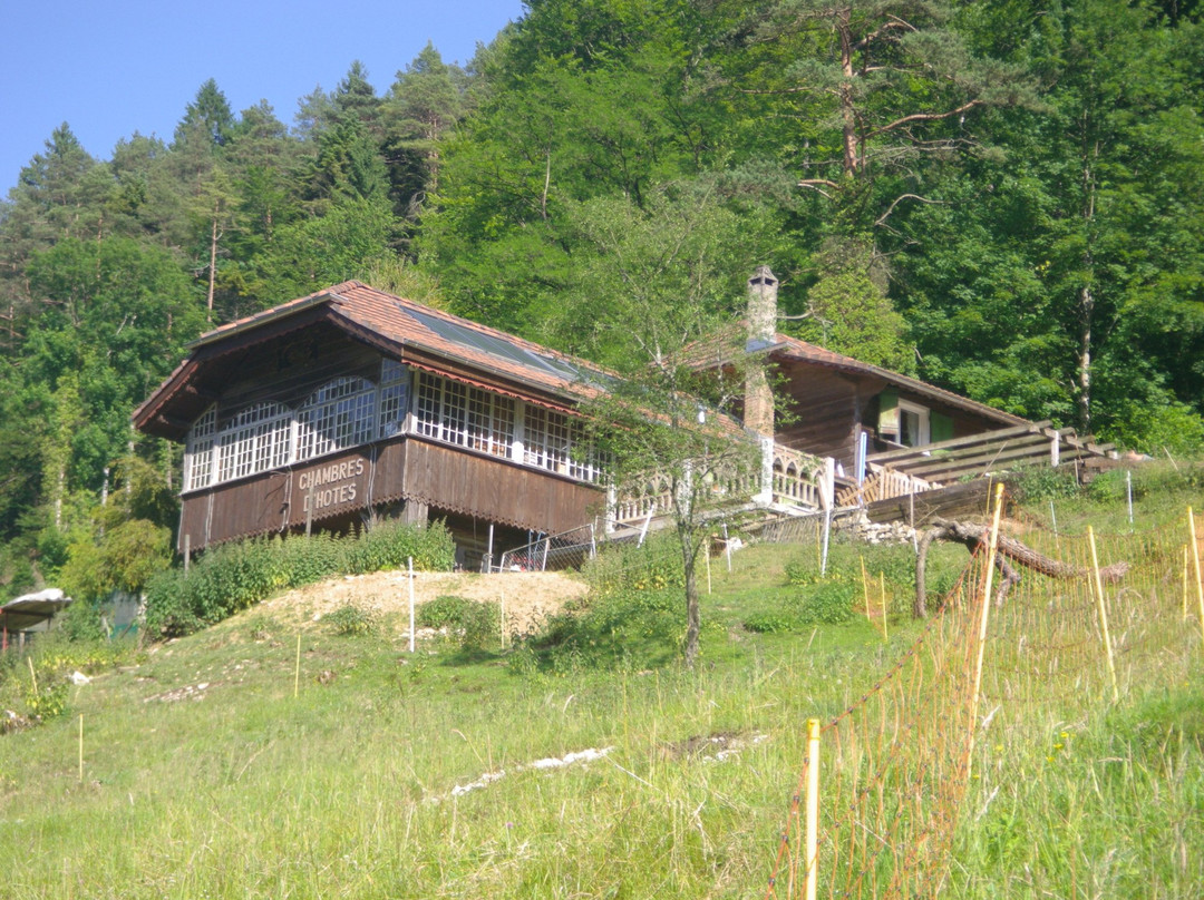 Saint-Ursanne酒店住宿-B&B Chalet Beausite