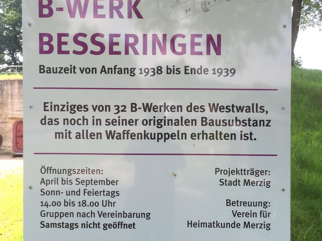 B-werk Besseringen-Besseringen必去景点