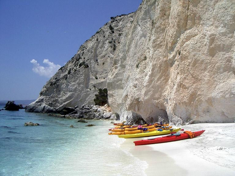 Sea Kayaking Kefalonia - Greece-阿尔戈斯托利翁必去景点