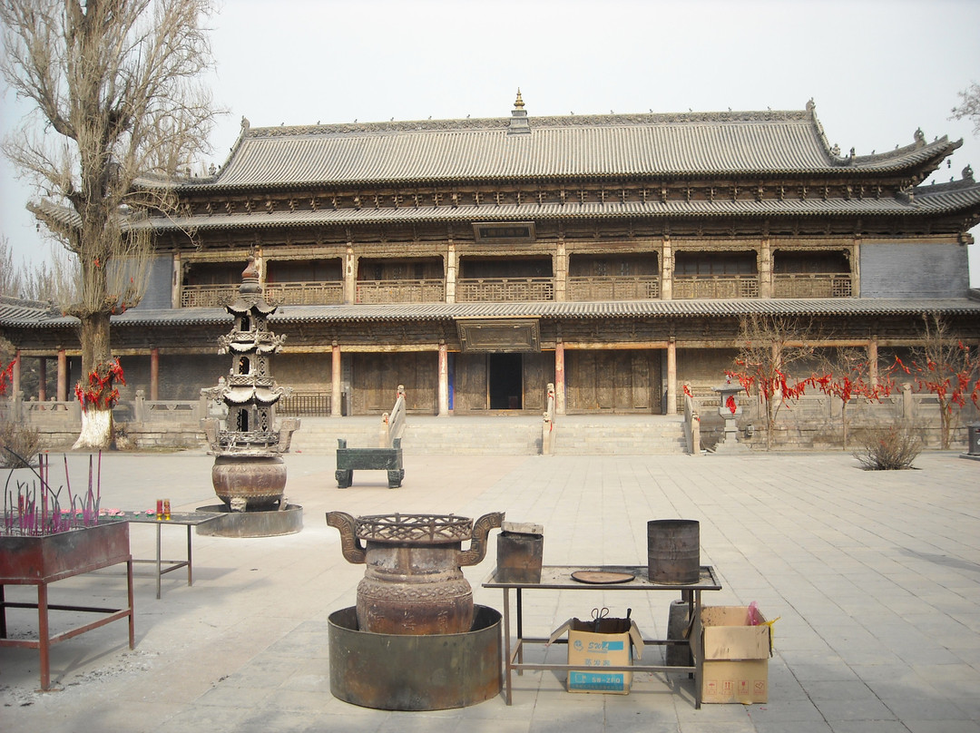 张掖大佛寺景点图片