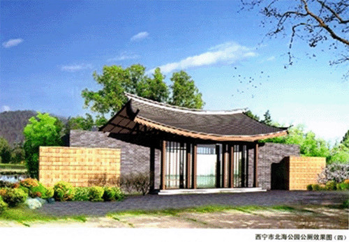 西宁北海公园景点图片