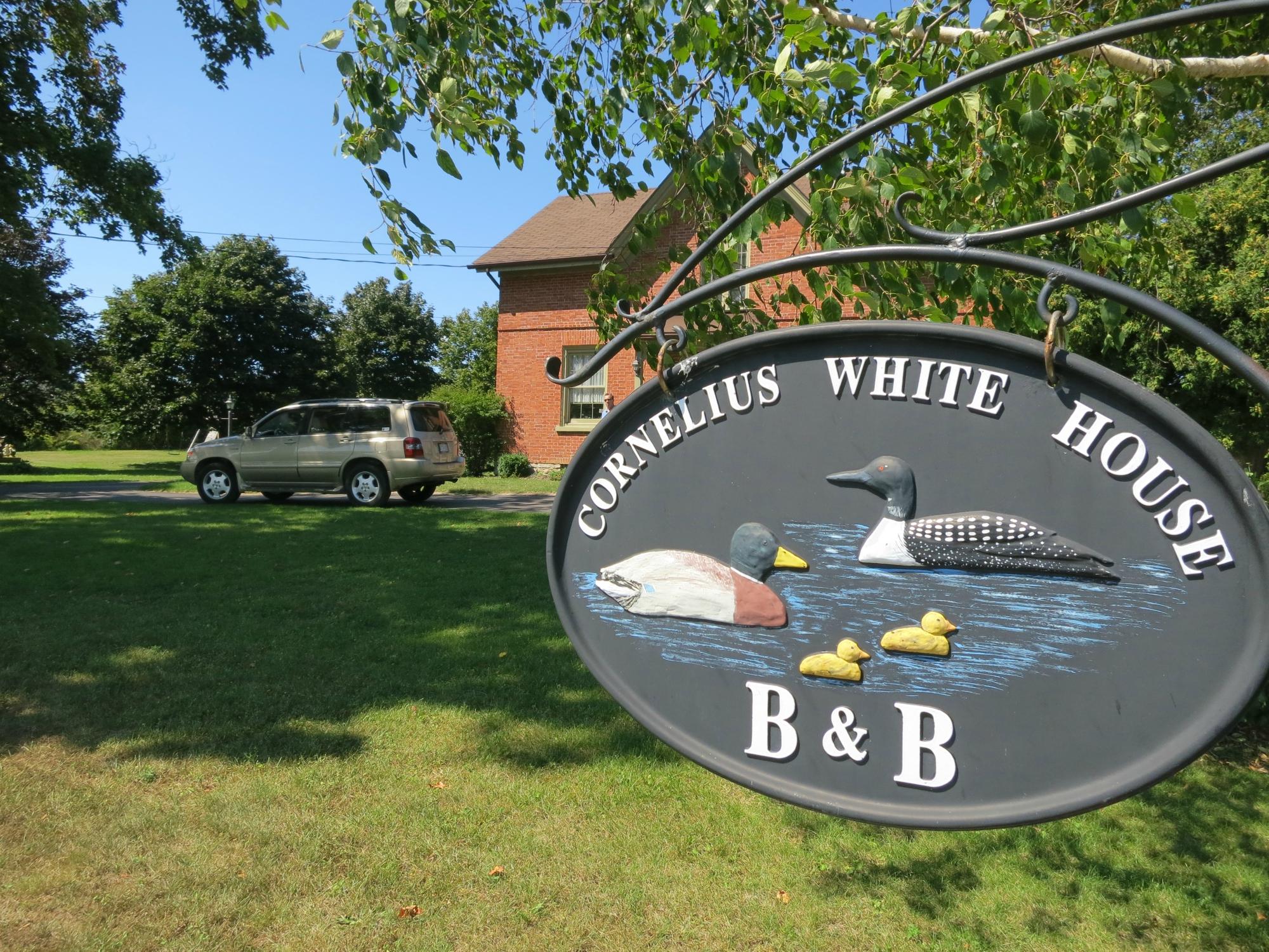 Cornelius White House Bed and Breakfast-浴室