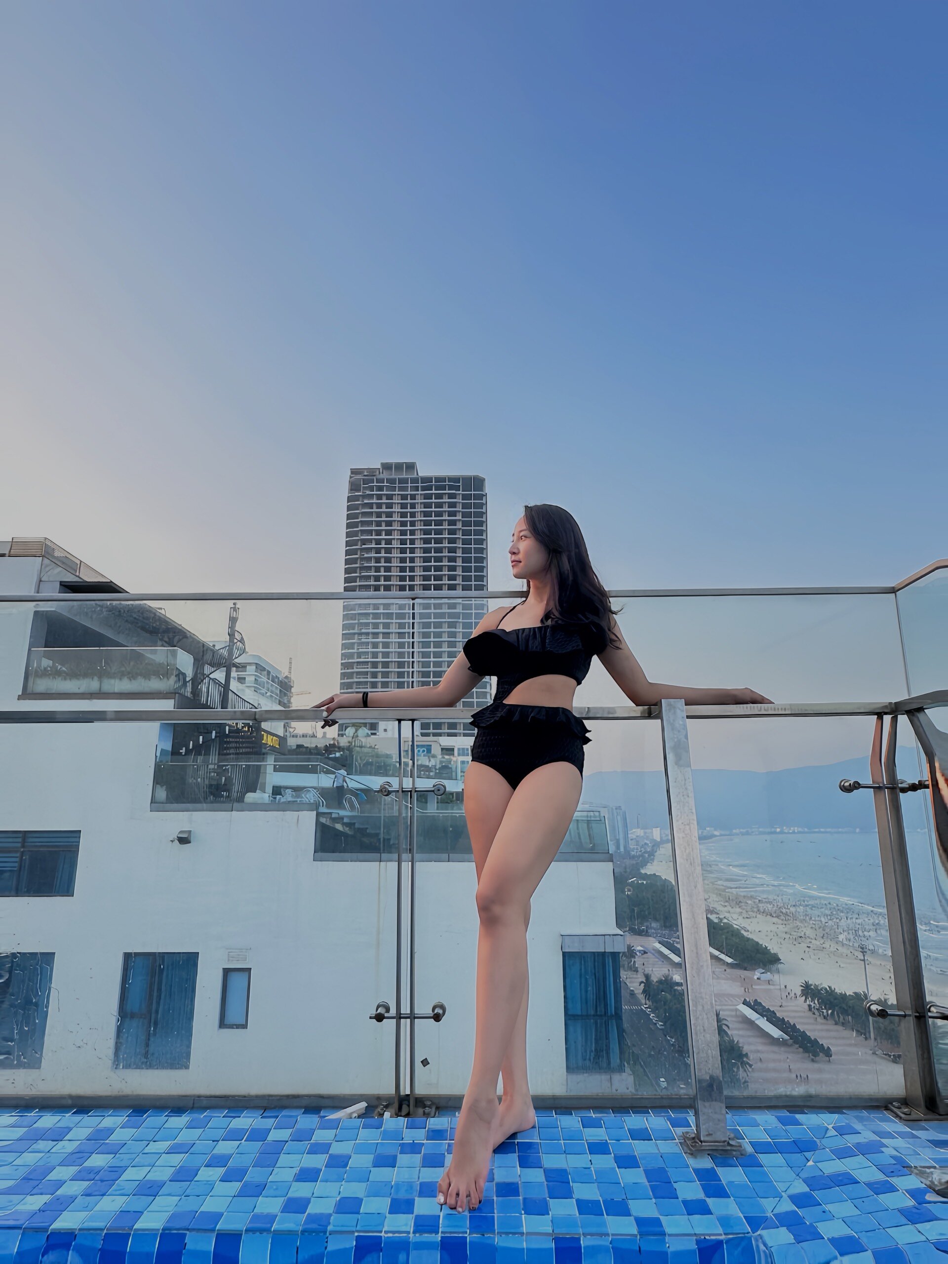 Maximilan DaNang Beach Hotel-泳池