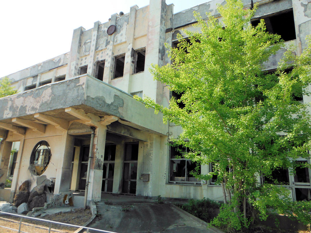 Ishinomaki Tsunami Ruins Kadonowaki Elementary School-石卷市必去景点