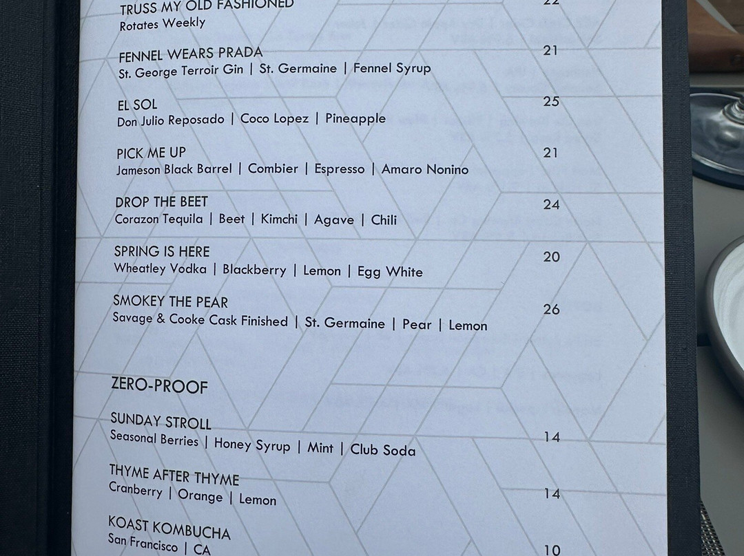 TRUSS Restaurant & Bar