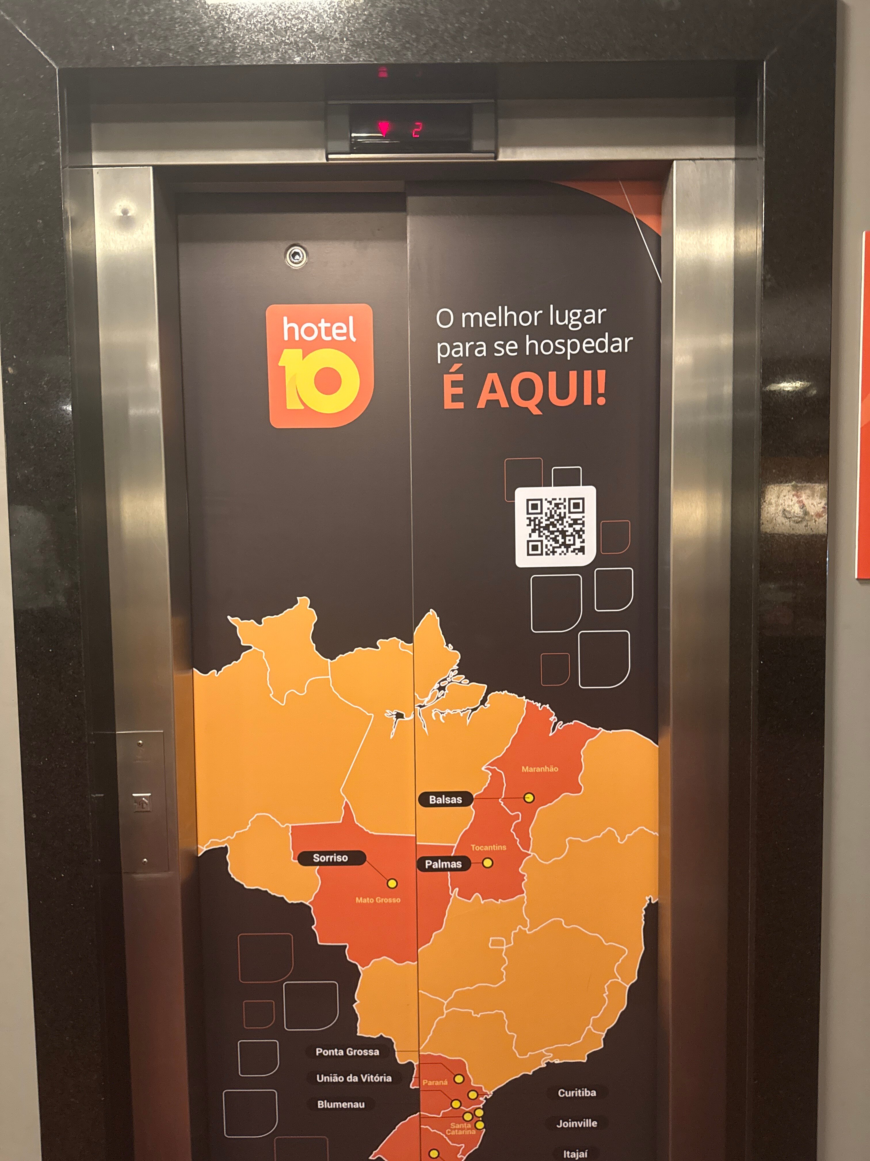 Hotel 10 Itajai-浴室
