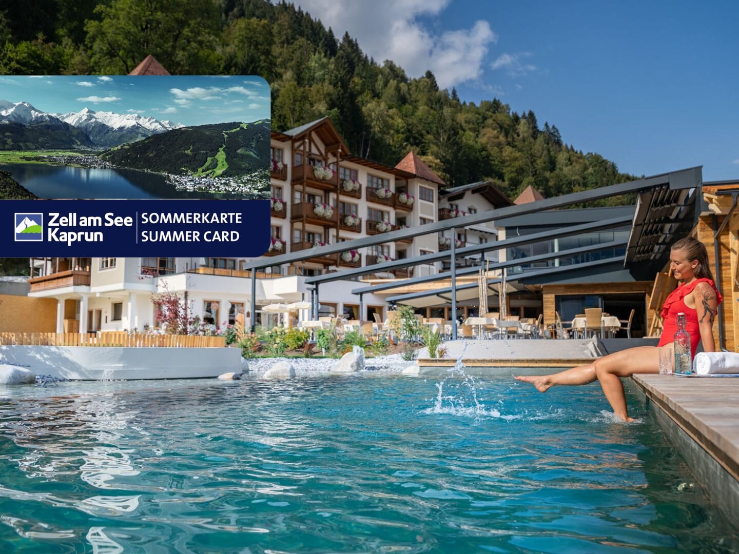 Sportresort Alpenblick-泳池