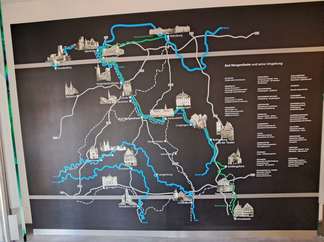 Tourist-Information Bad Mergentheim-巴特梅尔根特海姆必去景点