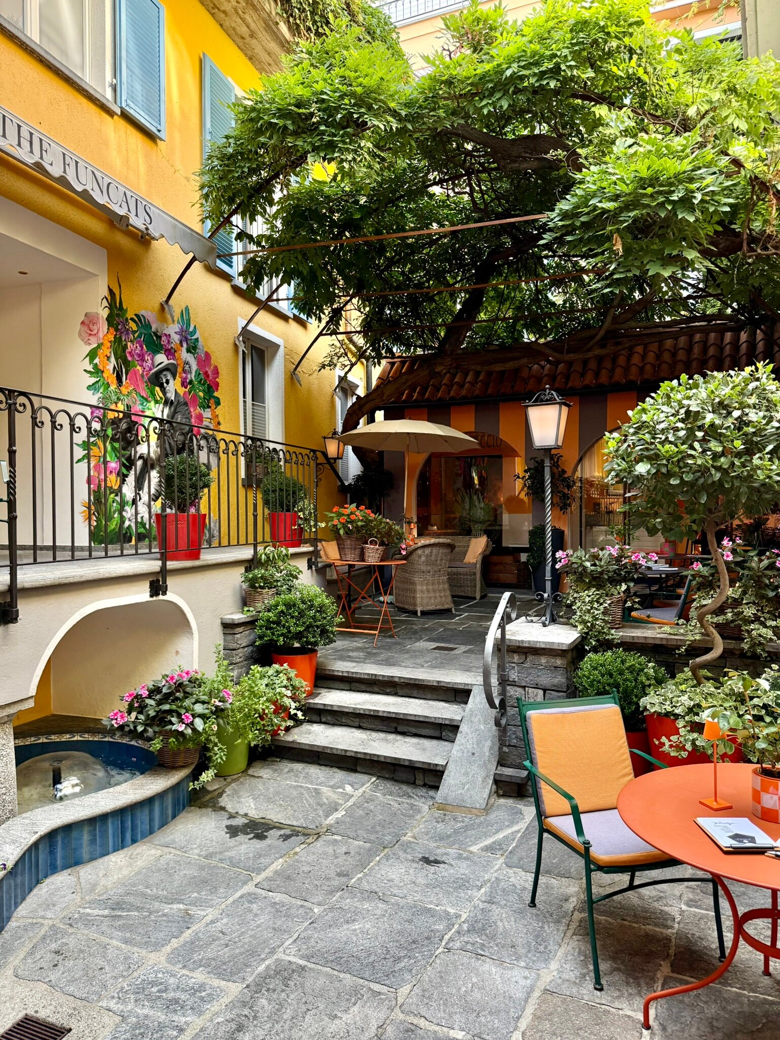 Art Hotel Riposo-浴室