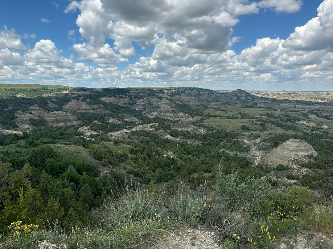 Painted Canyon Overlook-Theodore Roosevelt National Park必去景点