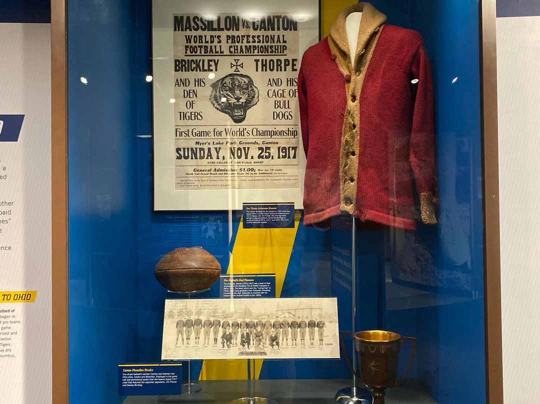 Pro Football Hall of Fame-坎顿必去景点